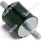 SIZE 84xM10x1.5xRHxM10x1. РЕЗИНОВАЯ ОПОРА | A