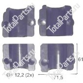 SIZE 61x71.5x12.2(2x) ЗАЖИМ