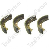 TOTALSOURCE 42333 КОМПЛЕКТ ТОРМОЗНЫХ КОЛОДОК
