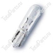 SIZE 5x18.3x2xNOxNOxT-5 ЛАМПА W2X4,6D / 12V / 1.2W