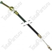 SIZE 1115*950*2.8*C*M8*1. ТРОС СТОЯНОЧНОГО ТОРМОЗА