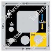 GENIE 39612 НАКЛЕЙКА