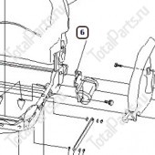 KOMATSU 3EB5050861 РЕМЕНЬ БЕЗОПАСНОСТИ