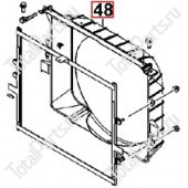 SIZE 595x440x450 КОЖУХ ВЕНТИЛЯТОРА