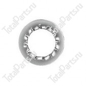 SIZE 6.5x14x2.3 ЗУБЧАТАЯ СТОПОРНАЯ ШАЙБА