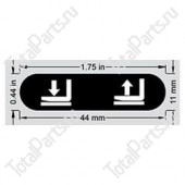 YALE 580012968 НАКЛЕЙКА