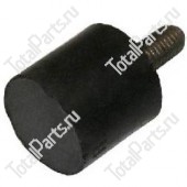 SIZE 45*M8*1.25*RH*25.5*2 РЕЗИНОВАЯ ОПОРА | TYPE D