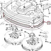 TVH 5449602 ЮБКА ЩЕТОЧНОГО УЗЛА