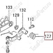 MITSUBISHI 9135105300 ПРУЖИНА ПЕДАЛИ ТОРМОЗА POS. 127