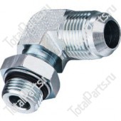 SIZE 46.6*3/8BSP19G*35*7/ ФИТИНГ ГИДРОКОНТУРА | ЗАПЧАСТИ ДЛЯ ПОГРУЗЧИКА