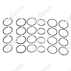 EMC-FORKLIFTPARTS 011257 КОМПЛЕКТ ПОРШНЕВЫХ КОЛЕЦ ДВИГАТЕЛЯ Y112 0.06