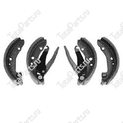 TOYOTA 005916216481 КОМПЛЕКТ ТОРМОЗНЫХ КОЛОДОК