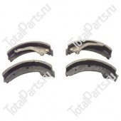 TOTALPARTS 000011122 КОМПЛЕКТ ТОРМОЗНЫХ КОЛОДОК