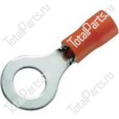 WURTH 0555511106 НАКОНЕЧНИК М6 0.5-1.5 ММ ИЗОЛИРОВАННЫЙ КОЛЬЦЕВОЙ