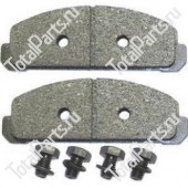 SIZE 108*11*38*5 КОМПЛЕКТ ТОРМОЗНЫХ НАСАДОК