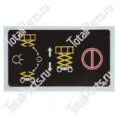 JLG 1703706 НАКЛЕЙКА