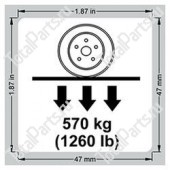 SKYJACK 132713 НАКЛЕЙКА