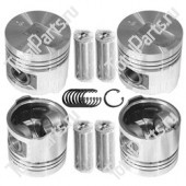 TOTALPARTS 000014115 ПОРШЕНЬ 0.25 (КОМПЛЕКТ НА ДВC)