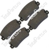 SIZE 109x17x52.8x6xNO ТОРМОЗНАЯ КОЛОДКА | STRAIGHT PAD