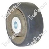 SIZE 125*50*55*55*20*WS*5 ГРУЗОВОЕ КОЛЕСО | RUBBER | STANDARD LOAD WHEEL