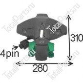 JUNGHEINRICH (AMEISE) 51241572 ВЕРХНЯЯ ЧАСТЬ РУКОЯТИ В СБОРЕ С УЗЕЛОМ УПРАВЛЕНИЯ