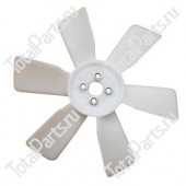 TOYOTA 1711077300 КРЫЛЬЧАТКА ВЕНТИЛЯТОРА