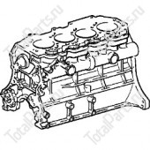 TOYOTA 049112044071 БЛОК ЦИЛИНДРОВ ДВИГАТЕЛЯ 1DZII
