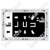 CATERPILLAR 50039078 НАКЛЕЙКА