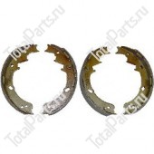 TVH 12035266 КОМПЛЕКТ ТОРМОЗНЫХ КОЛОДОК 4ШТ.