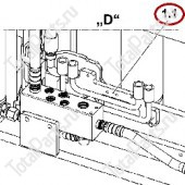 MITSUBISHI 51161630 ГИДРАВЛИЧЕСКИЙ ХАБ