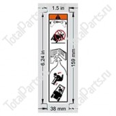 YALE 505973524 НАКЛЕЙКА