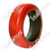 SIZE 13.5x5.5x8 ШИНА БАНДАЖНАЯ ПОКРЫТИЕ ПОЛИУРЕТАН