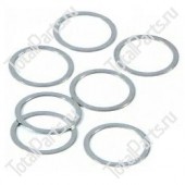 SIZE 50*59.5*0.3 КОМПЛЕКТ ШАЙБ РЕГУЛИРОВОЧНЫХ