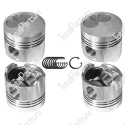 TOTALPARTS 000006104 ПОРШЕНЬ STD 1DZ2 / 1DZII (КОМПЛЕКТ НА ДВC)