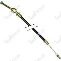 SIZE 1115x950x2.8xCxM8x1. ТРОС СТОЯНОЧНОГО ТОРМОЗА