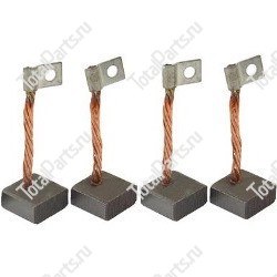 SIZE 4x4xNx9x18.6x19.9 КОМПЛЕКТ ЭЛЕКТРОЩЕТОК | J230