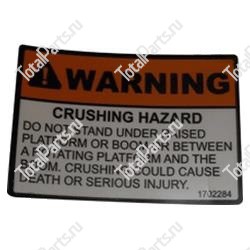 JLG 1700640 НАКЛЕЙКА