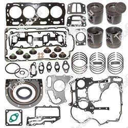 PERKINS 1104C-44 РЕМКОМПЛЕКТ ДВИГАТЕЛЯ С ПОРШНЕВОЙ (+1.0) ДВИГАТЕЛЬ