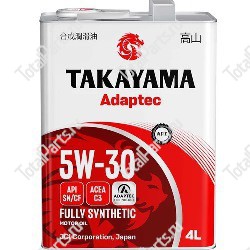 TAKAYAMA 5W-30 МАСЛО МОТОРНОЕ ADAPTEC C3 SN/CF