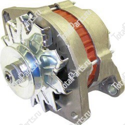 SIZE 12x42x17x21.5x17x60. ГЕНЕРАТОР | A | 3 FIXING FEET | 2 IN LINE