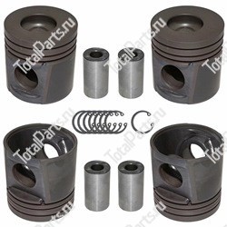 PERKINS 1103A-33 ПОРШЕНЬ 0.50 С КОЛЬЦАМИ | КОМПЛЕКТ НА ДВИГАТЕЛЬ