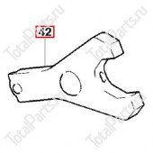 KEY NUMBER 95321 ВИЛКА СЦЕПЛЕНИЯ