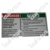 EPW 1DC19610 НАКЛЕЙКА