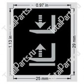 HYSTER 1301411 НАКЛЕЙКА