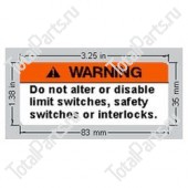 EPW 1DC41963 НАКЛЕЙКА