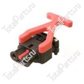 SIZE 80xBx150x16xFxREDxNH СОЕДИНИТЕЛЬ АККУМУЛЯТОРА FT80 ВИЛКА С РУЧКОЙ