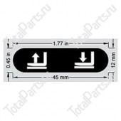 HYSTER 1466604 НАКЛЕЙКА