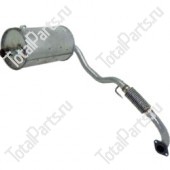 TOYOTA 175081331071 ГЛУШИТЕЛЬ В СБОРЕ