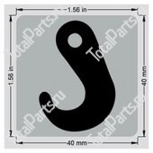 KEY NUMBER PD00194509 НАКЛЕЙКА