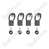 SIZE 4x4x9x19.8x22 КОМПЛЕКТ ЩЕТОК / QUALITY CM880